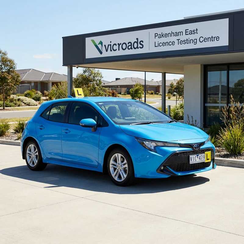 Driving Lessons Pakenham From $65 – Automatic Driving School Near VicRoads Test Centre driving lessons Pakenham learner car at VicRoads Pakenham East testing centre