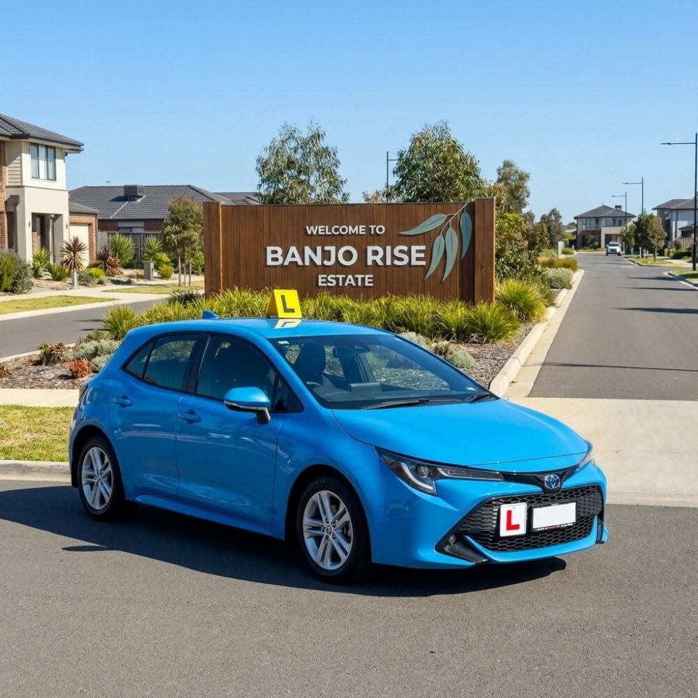 Automatic driving lessons in Lynbrook at Banjo Rise Estate
