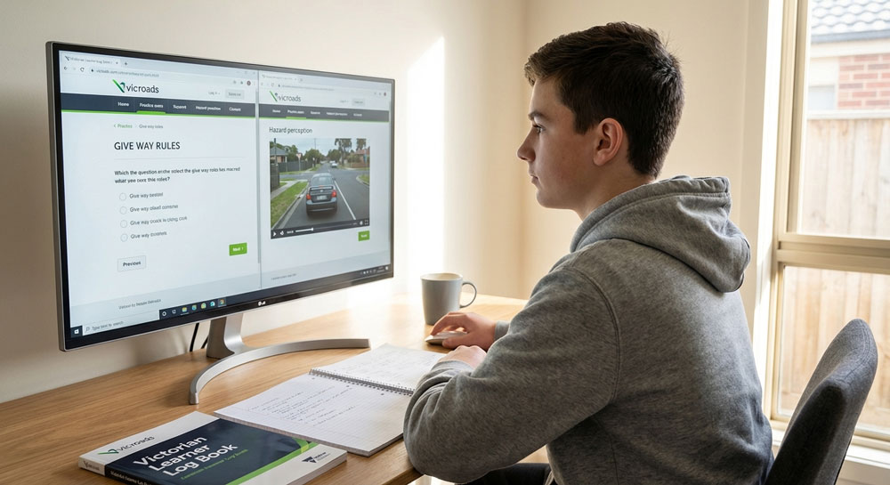 how to prepare for learner permit test victoria – theory and hazard perception test study