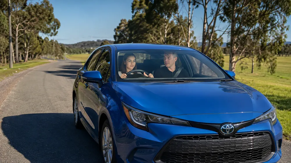 Automatic driving lessons in Bunyip Victoria with a professional driving instructor